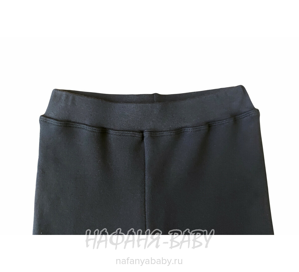 Детские утепленные лосины на флисе DUO арт: 817, 7-12 лет, цвет черный, оптом Китай (Пекин)