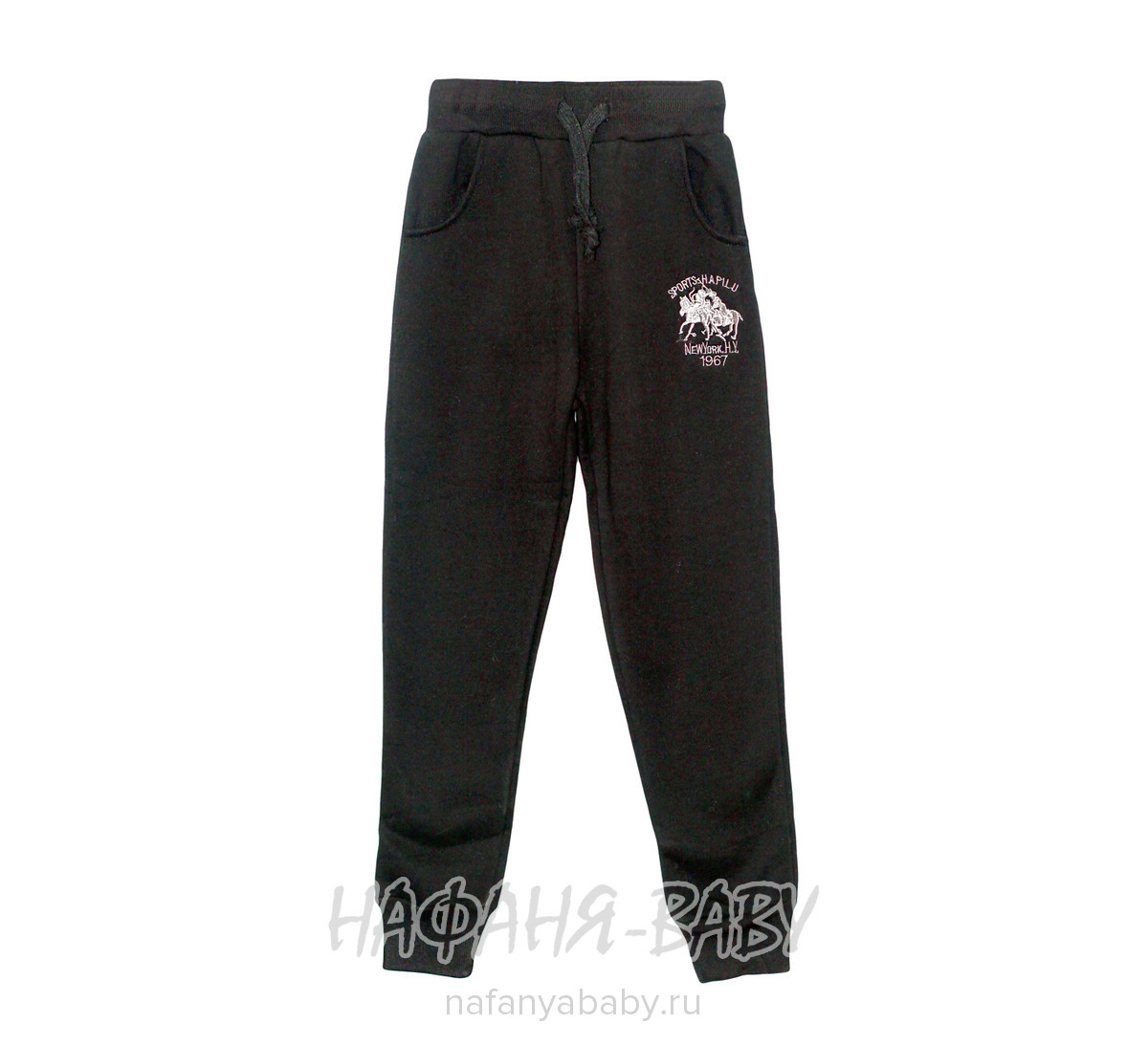 Детские брюки VIVID BASIC арт: 2096, 5-9 лет, 10-15 лет, цвет черный, оптом Китай (Пекин)