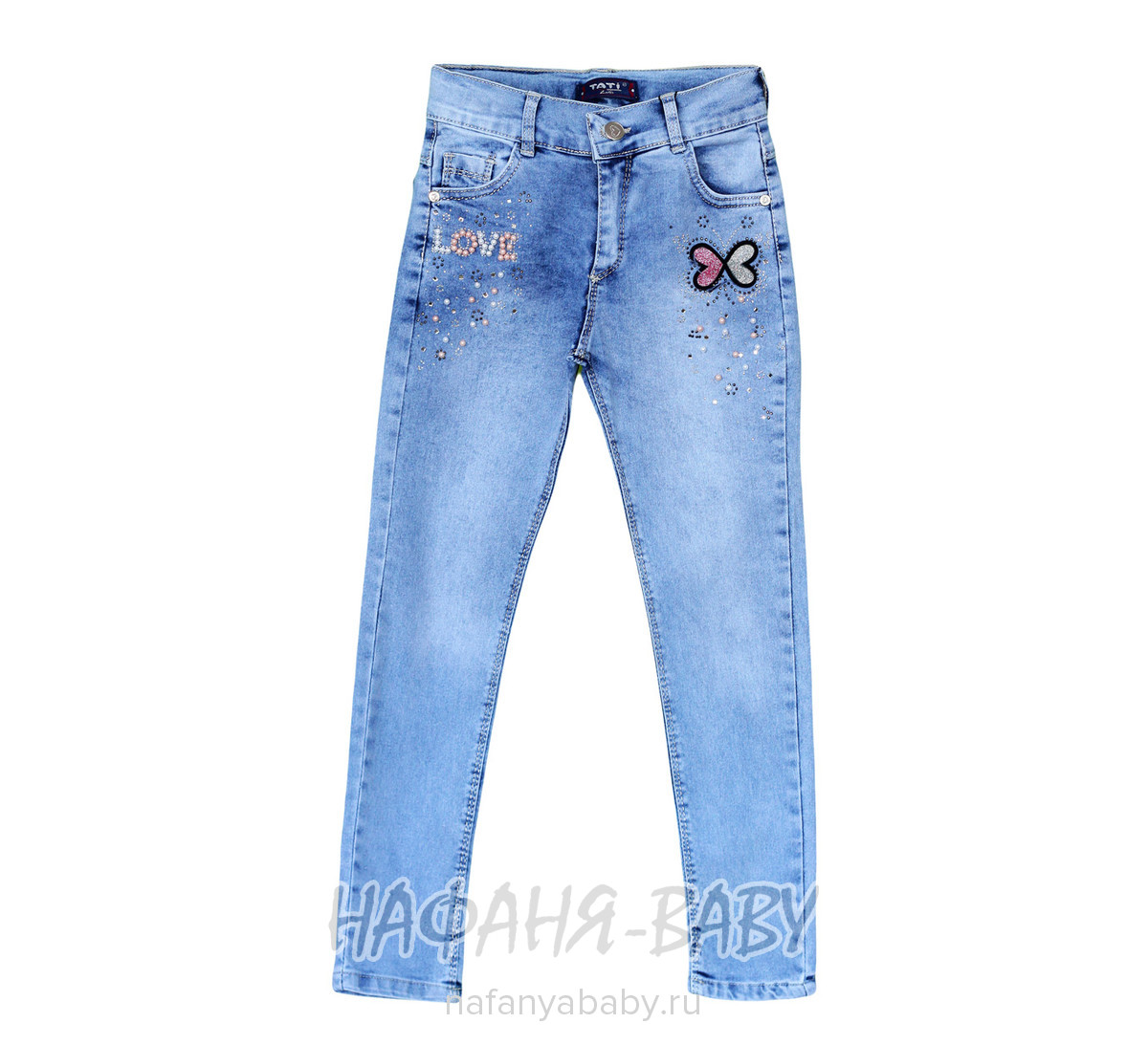 Подростковые джинсы TATI Jeans арт: 8988, 10-15 лет, 5-9 лет, оптом Турция