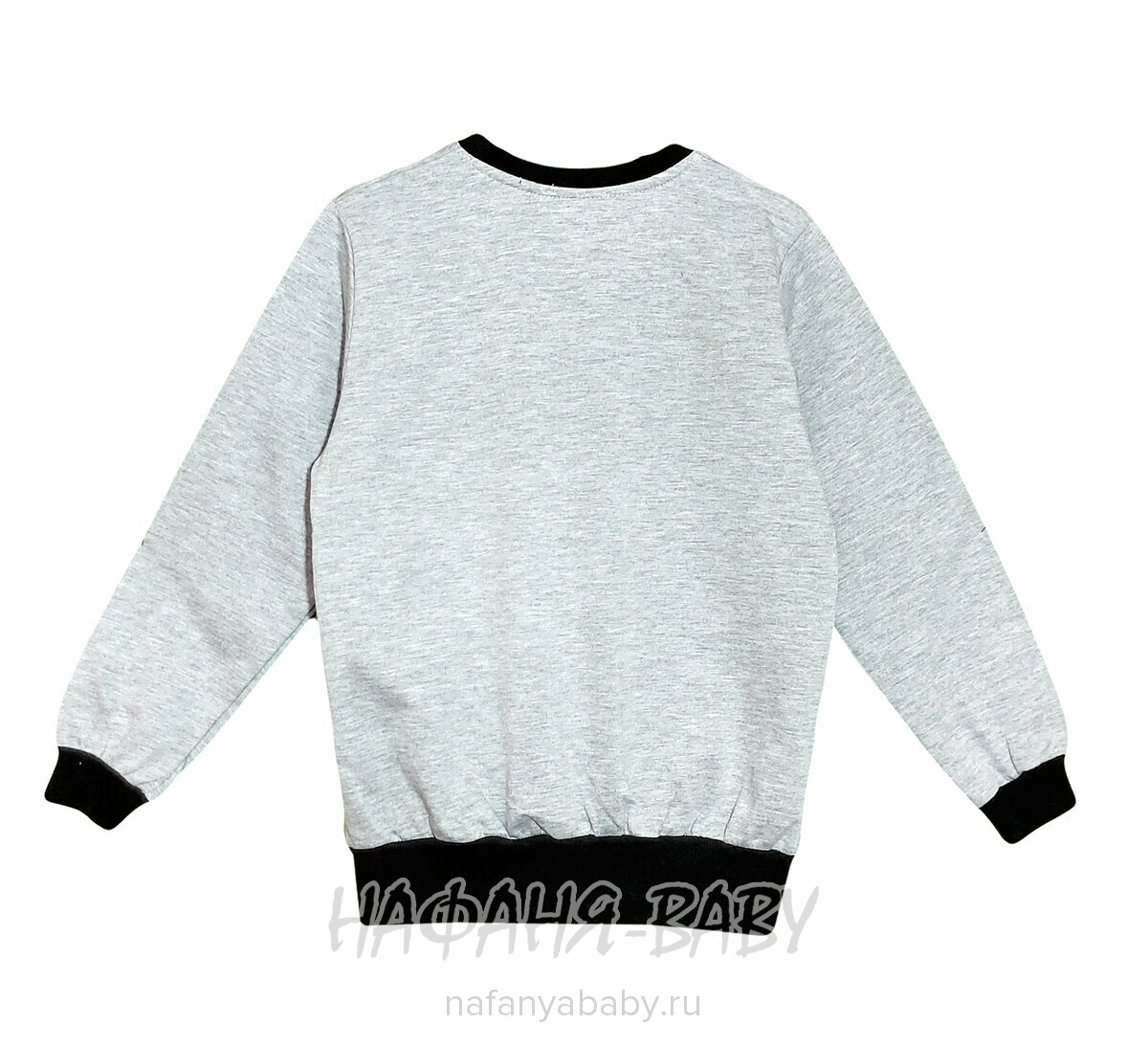 Подростковый свитшот MAGO, купить в интернет магазине Нафаня. арт: 9201 цвет серый меланж