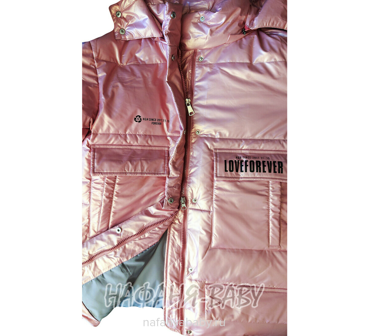 Зимняя удлиненная куртка-пуховик MAY JM, купить в интернет магазине Нафаня. арт: 9215.