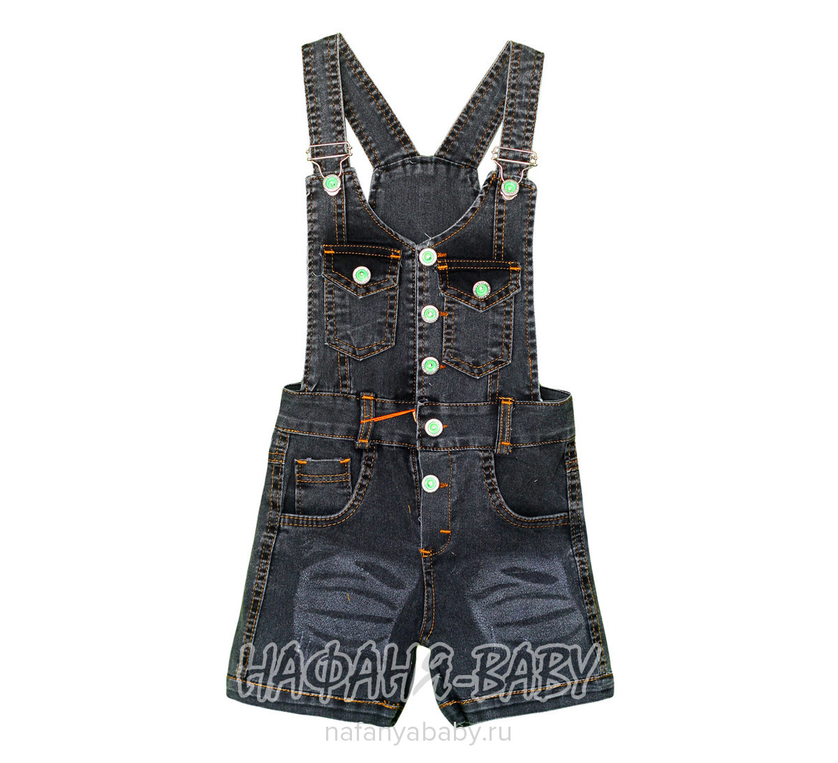 Детский джинсовый комбинезон-шорты AYNUR, купить в интернет магазине Нафаня. арт: 9256.