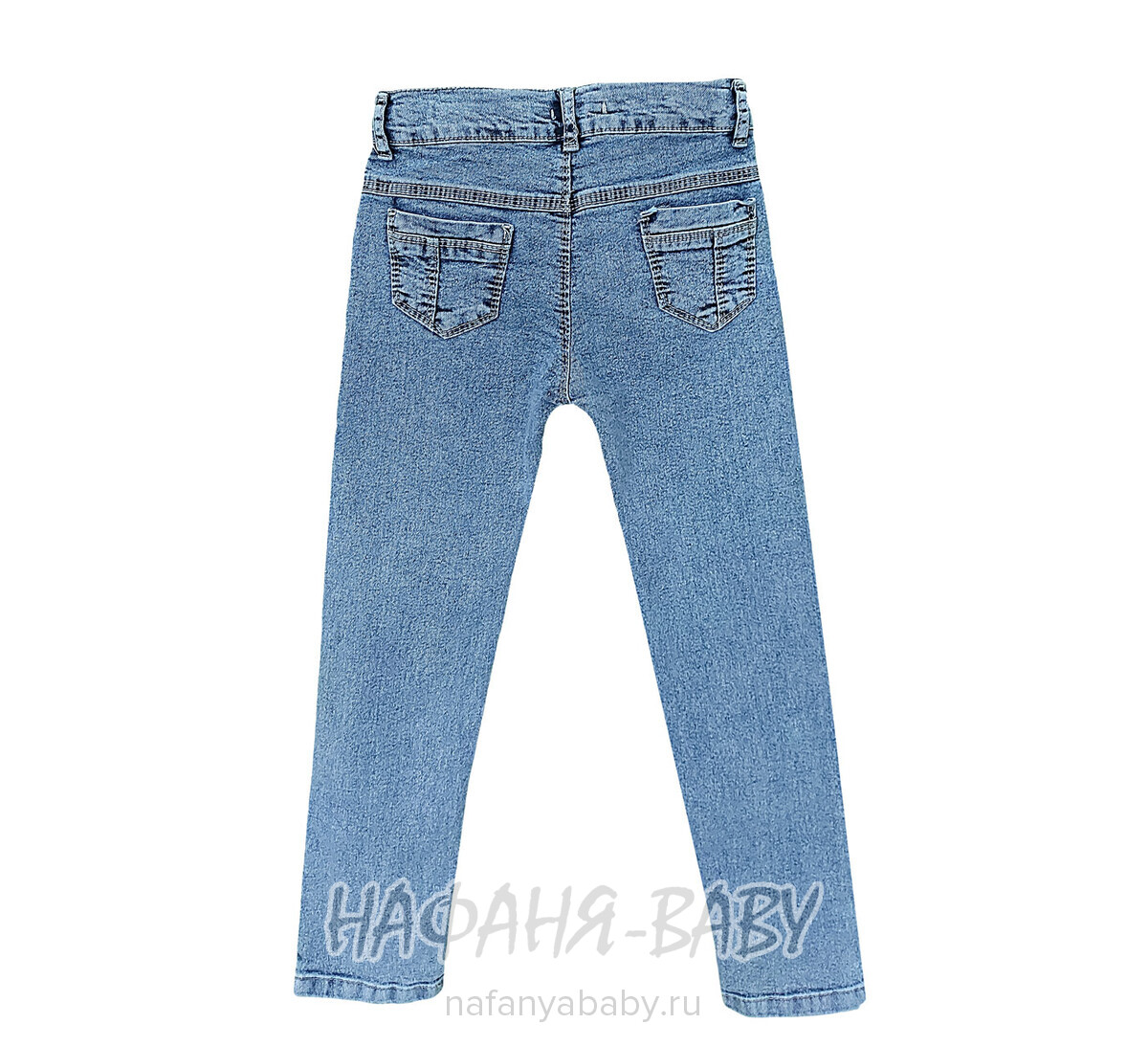 Подростковые джинсы TATI Jeans арт: 9342, 8-12 лет, цвет синий, оптом Турция