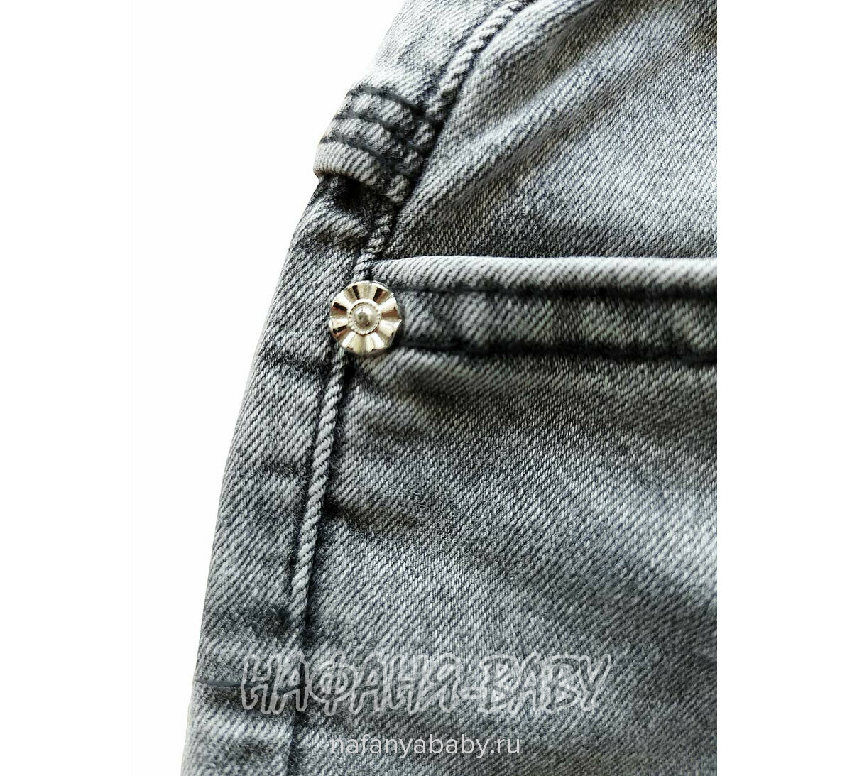 Купить джинсы на лямках TATI Jeans арт: 9602 для девочки 7-12 лет, цвет черный, Турция