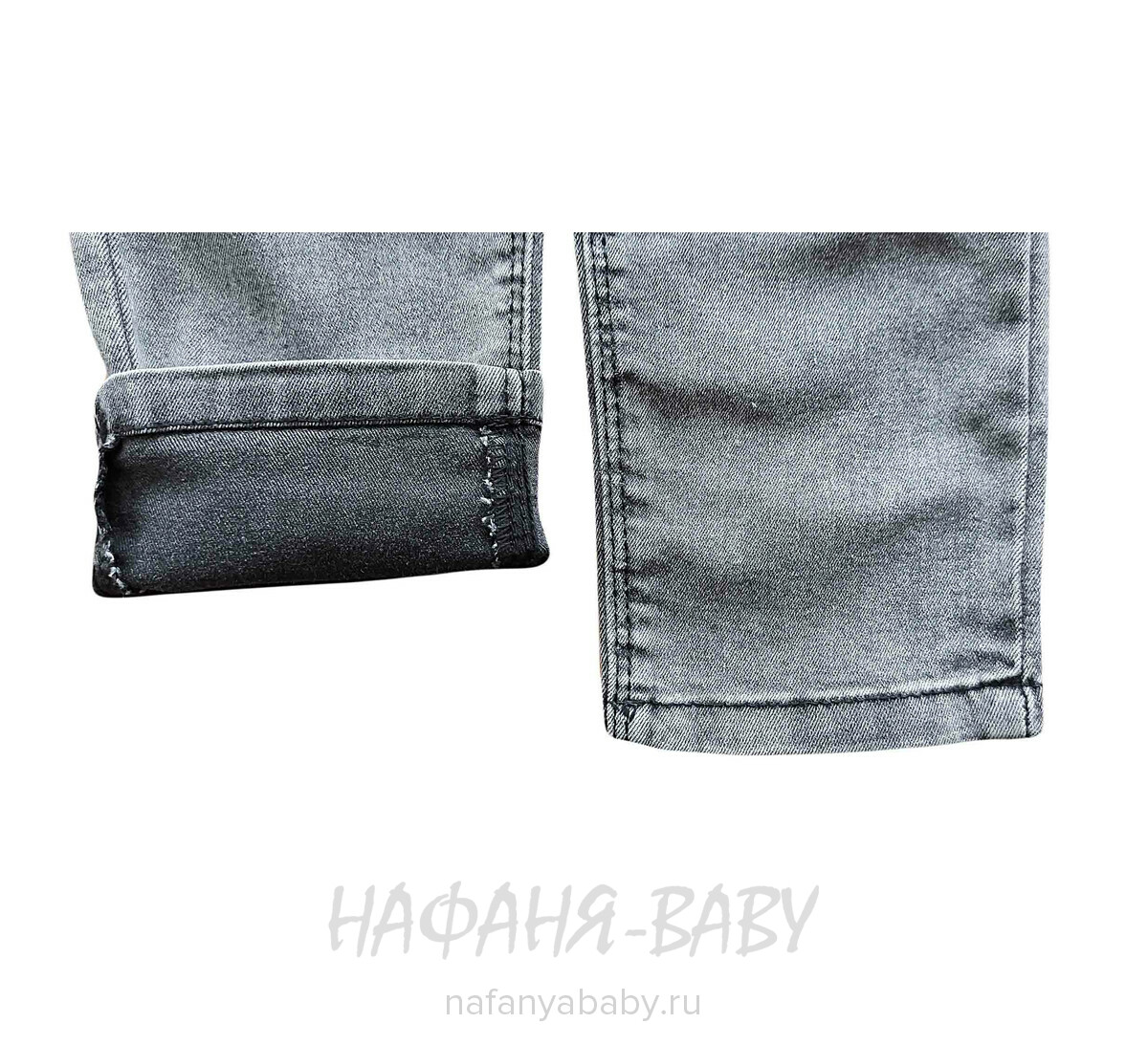 Купить джинсы на лямках TATI Jeans арт: 9602 для девочки 7-12 лет, цвет черный, Турция