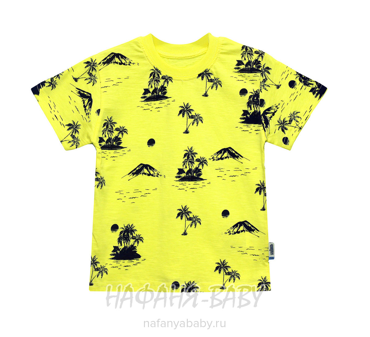 Детская футболка UNRULY арт: 2977, 5-9 лет, цвет желтый, оптом Турция