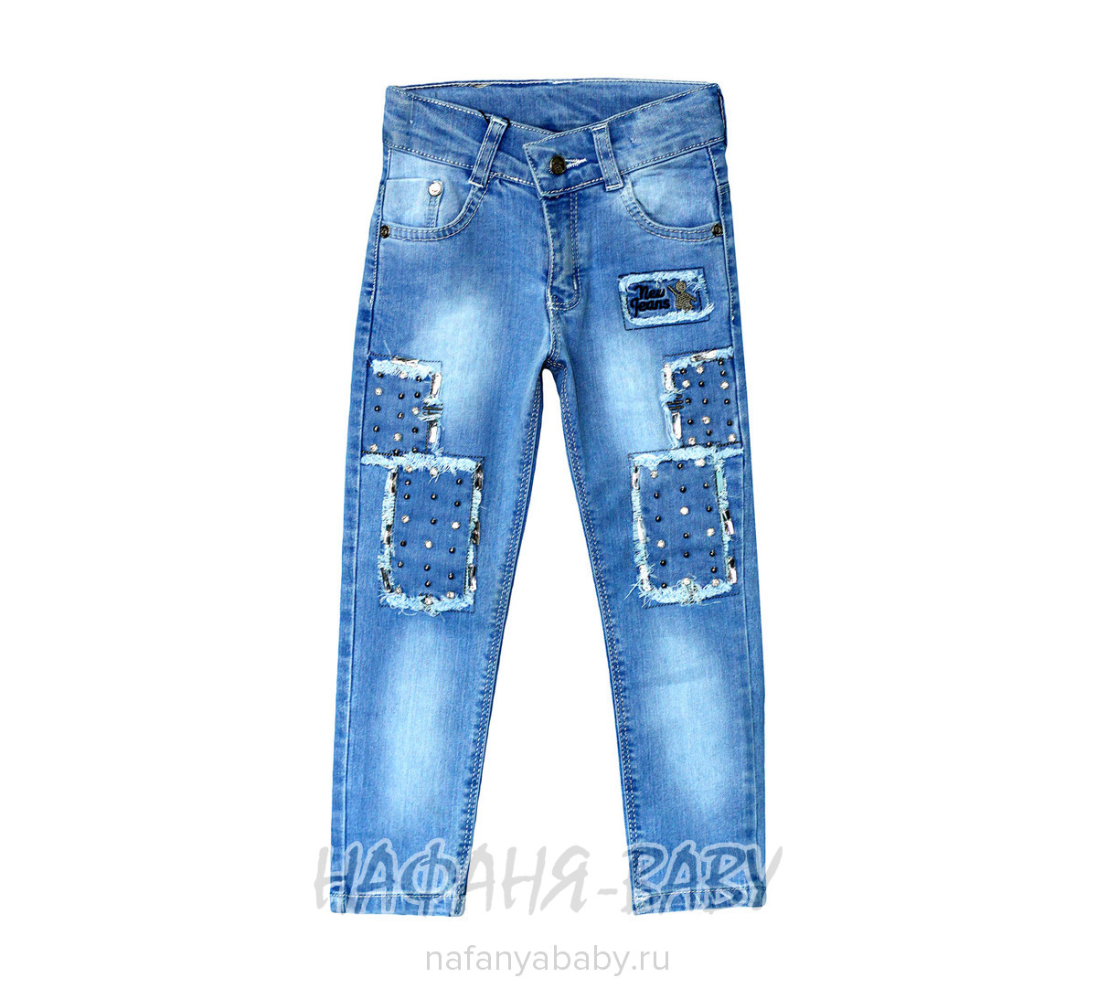 Детские джинсы J-ROYS арт: 2191-1, 1-4 года, цвет голубой, оптом Турция