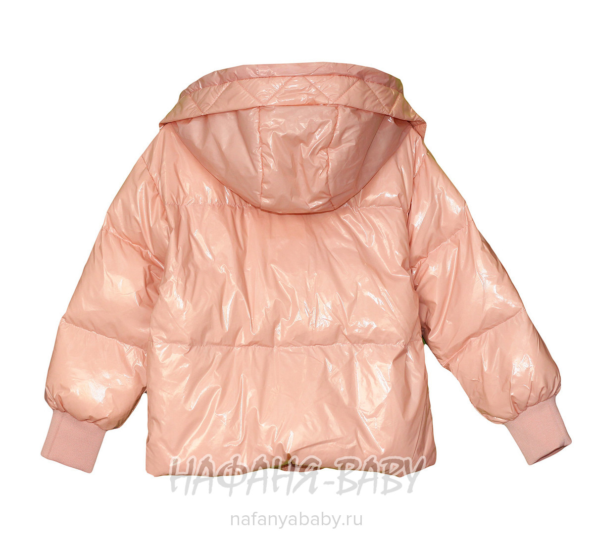 Детская демисезонная куртка L.Z.W.B.G. арт: 9886, 10-15 лет, 5-9 лет, цвет пыльная роза, оптом Китай (Пекин)