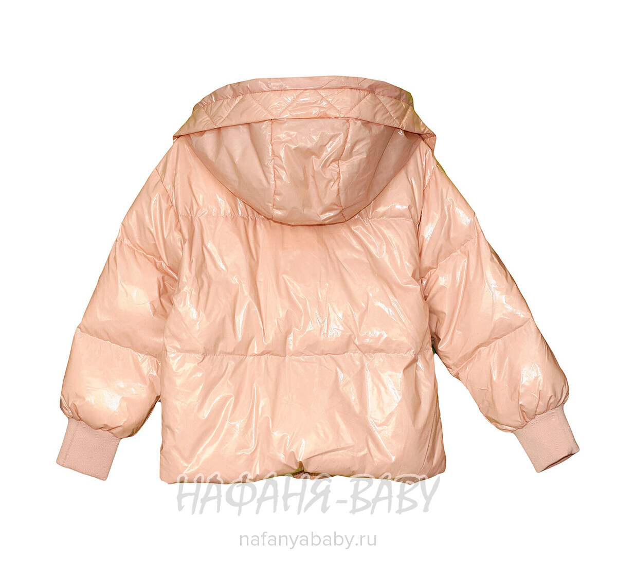 Детская демисезонная куртка L.Z.W.B.G. арт: 9886, 10-15 лет, 5-9 лет, цвет пыльная роза, оптом Китай (Пекин)